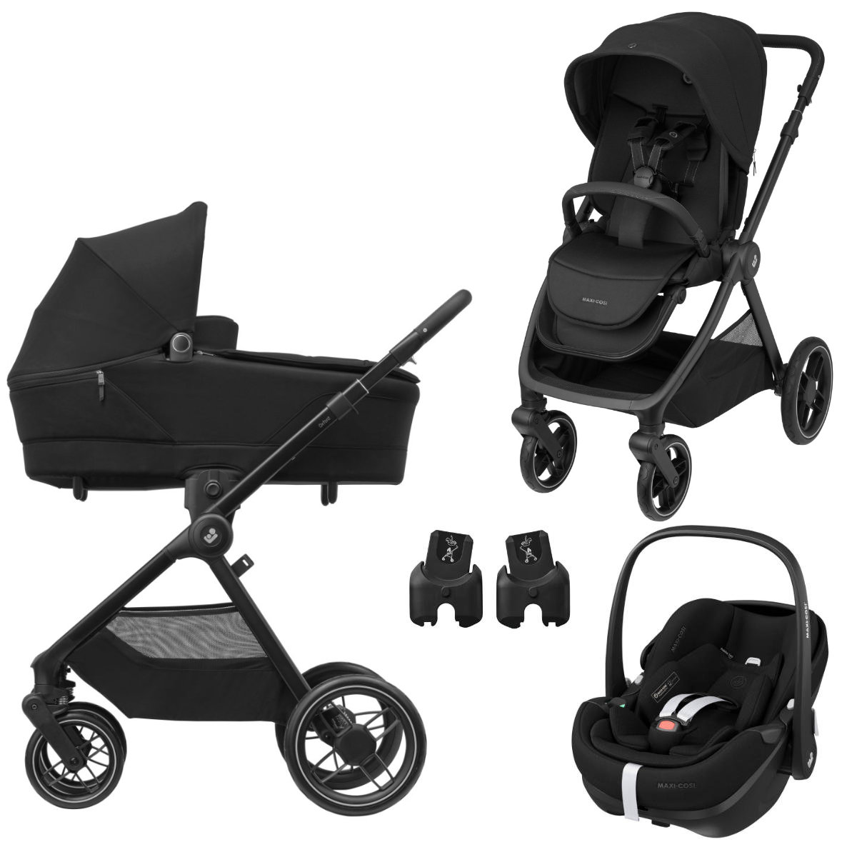 Maxi Cosi Oxford+ Kinderwagen Set 3 in 1 inkl. Pebble 360 Pro2