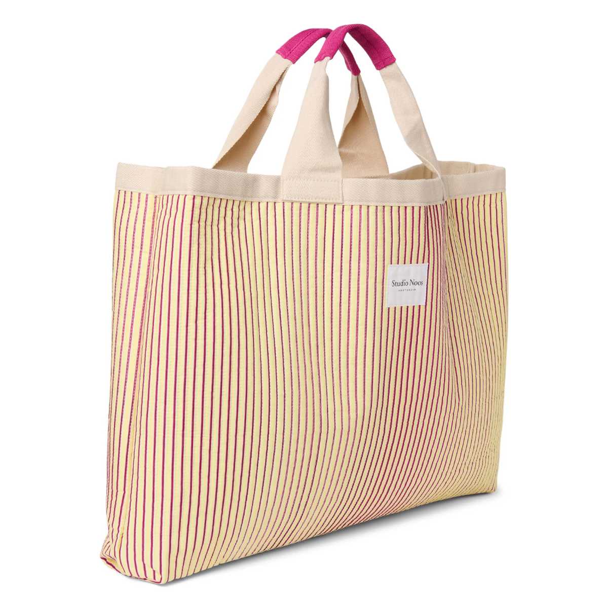 Studio Noos Poplin Stripe Strandtasche 70x46 cm