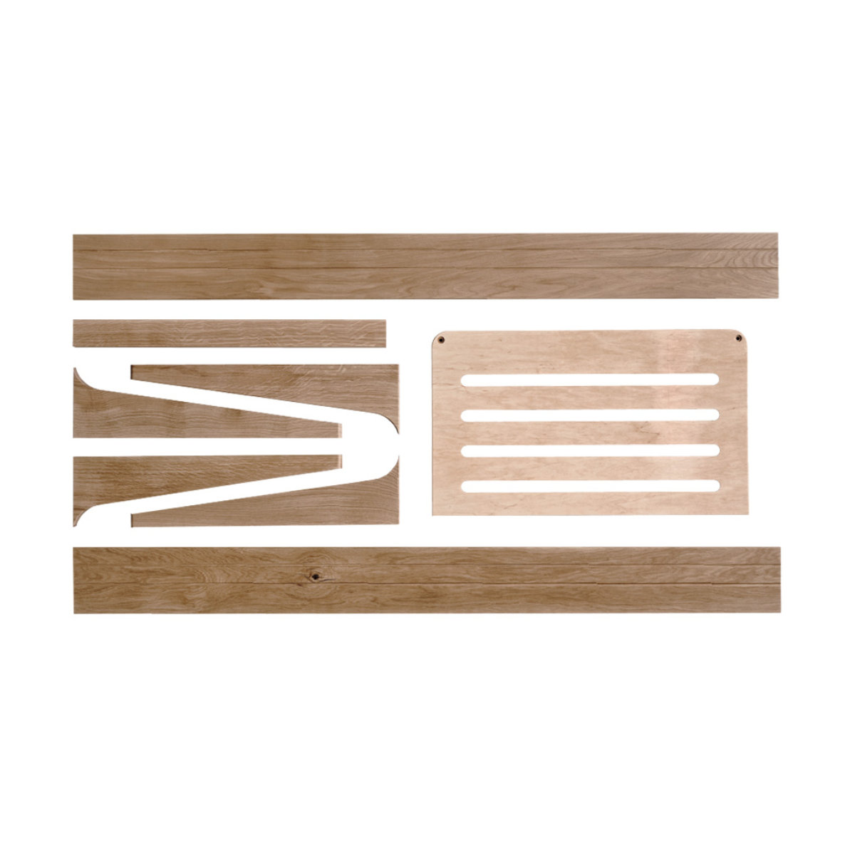 We Are Bitte Umbau-Set zum Juniorbett Nature 2.0 – Eiche