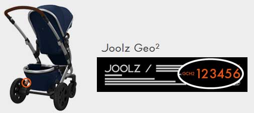 Joolz Geo 2 Vorderrad Set Ersatzteil