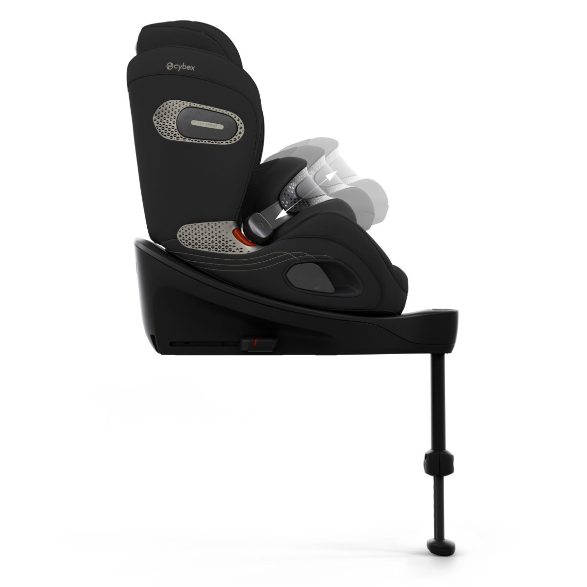 Cybex Anoris Si Airbag i-Size Kindersitz (15 Monate–7 Jahre) mit integrierter Basisstation