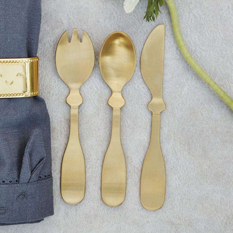Elodie Details Kinderbesteck-Set aus Edelstahl, 3-teilig