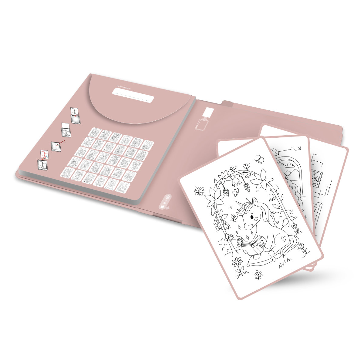 Kidywolf Nachfüllset für Kidydraw Pad Zeichentablett