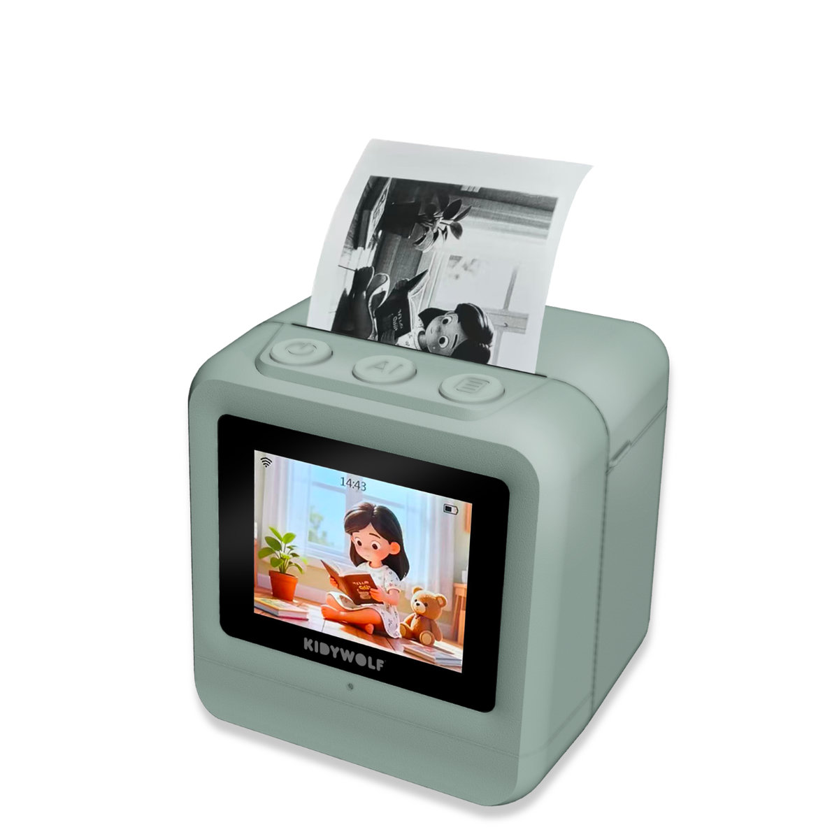 Kidywolf KIDYPRINTER AI – KI-Drucker für Kinder