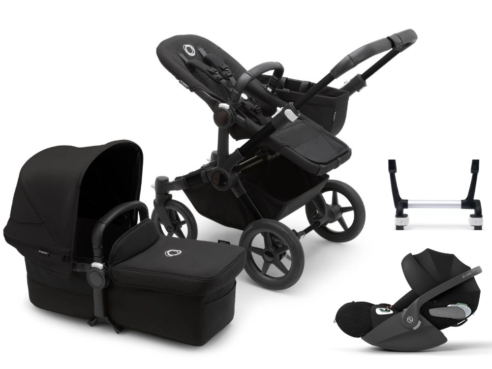 Bugaboo Donkey 5 Mono Kinderwagen-Set 3in1 mit Cybex Cloud T i-Size Babyschale