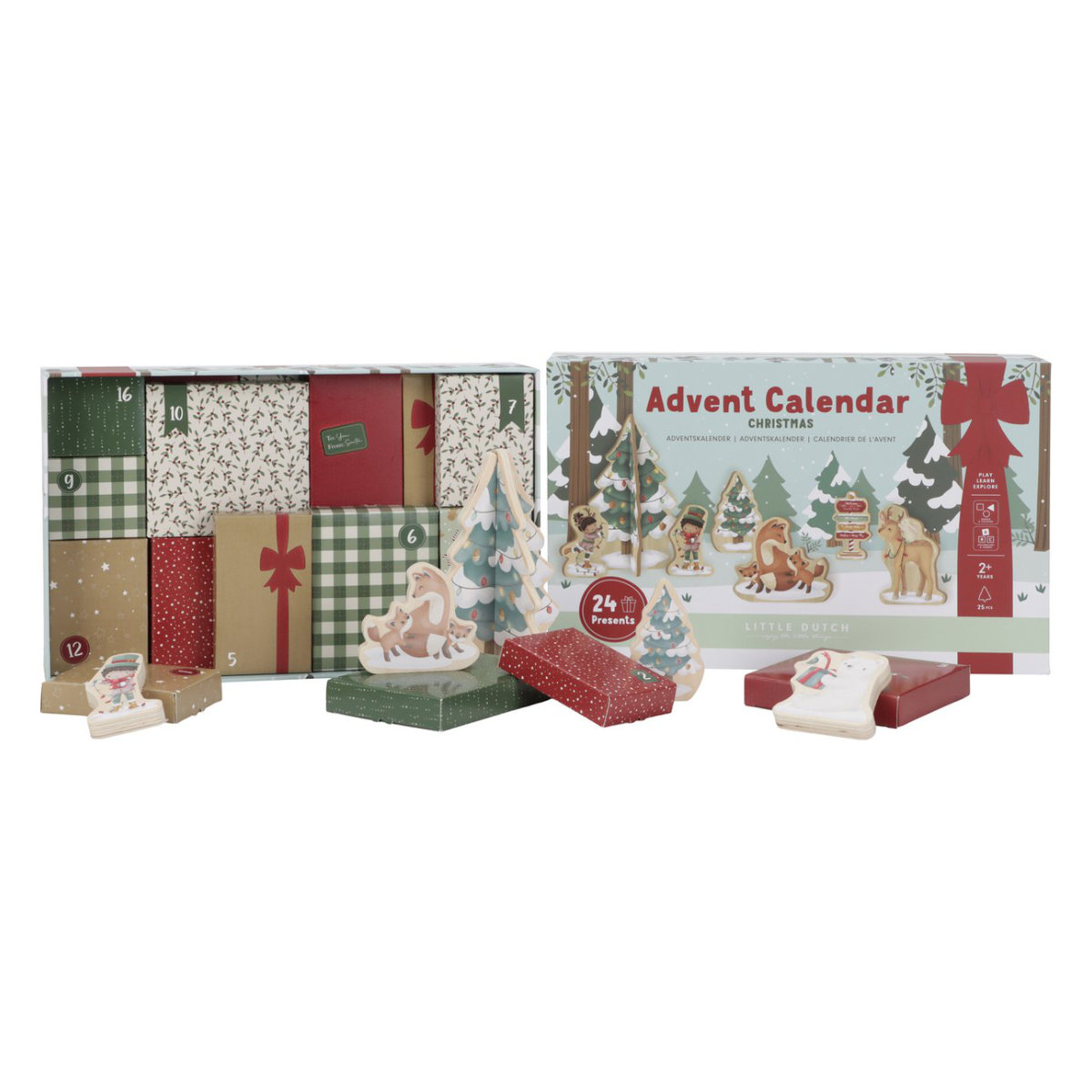 Little Dutch Adventskalender mit 24 Geschenken FSC