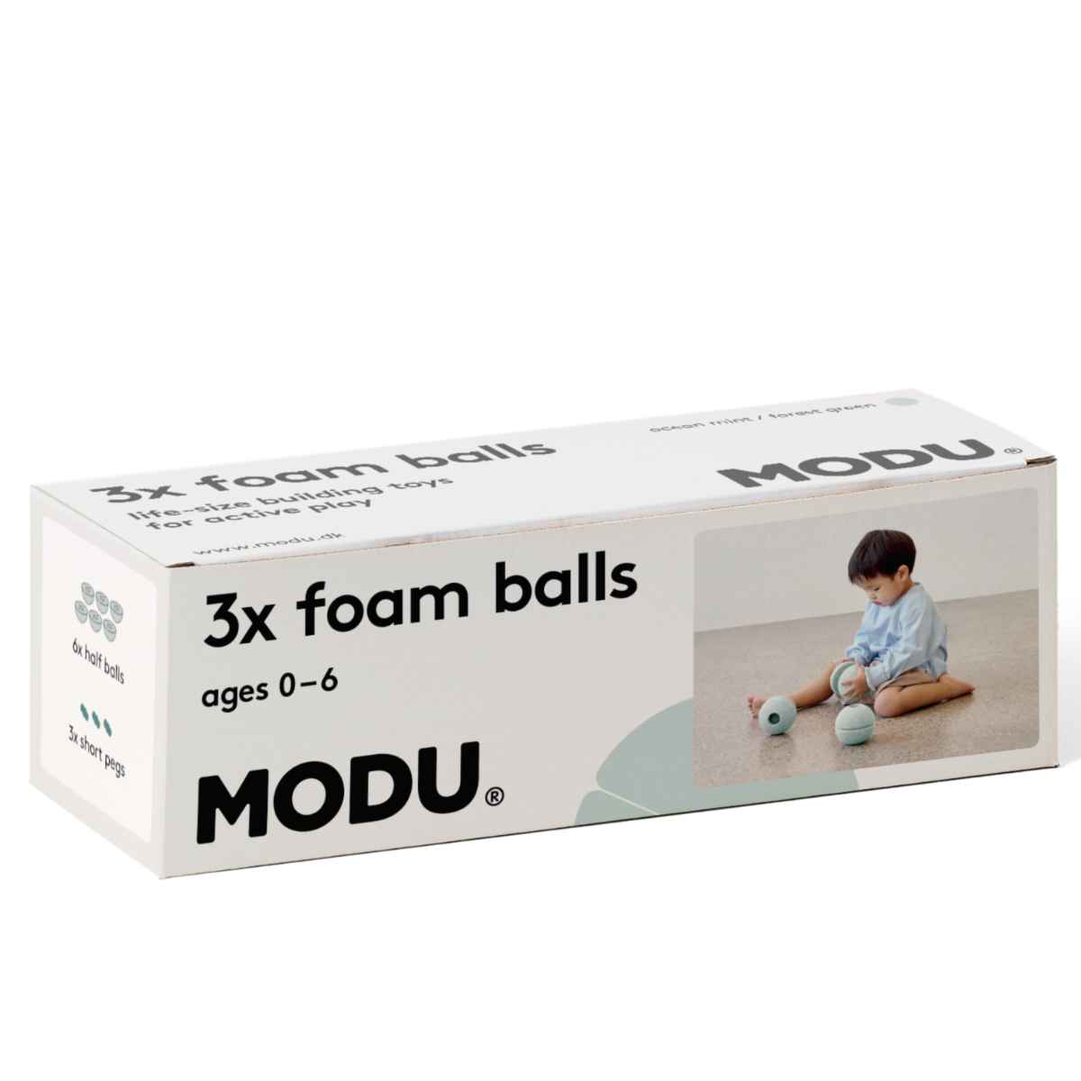 MODU Schaumstoffbälle 3-teilig