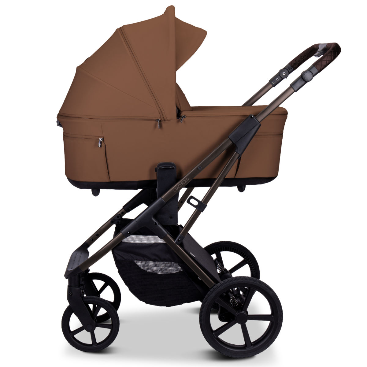 Moon Ciao Fold Kinderwagen Set 3 in 1 mit Maxi Cosi Pebble Slide Pro i-Size