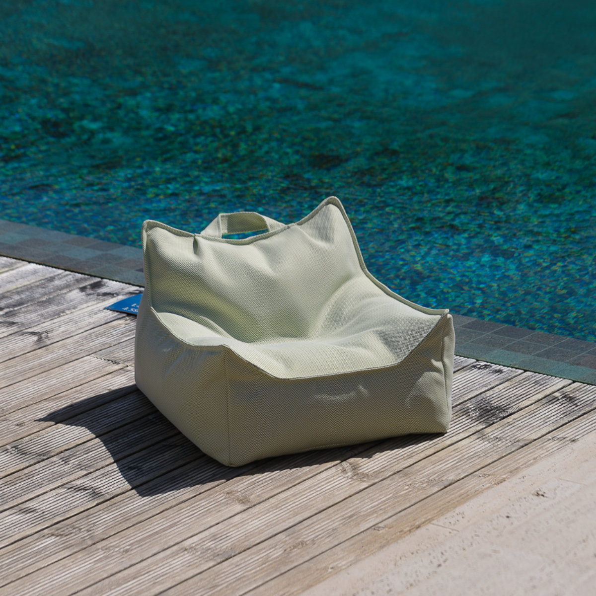 Wigiwama Sitzsack & Hocker Ottoman Square Set