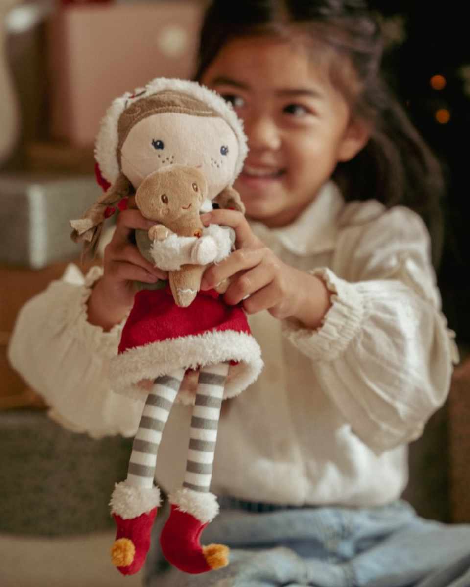 Little Dutch Weihnachtspuppe Rosa 35 cm
