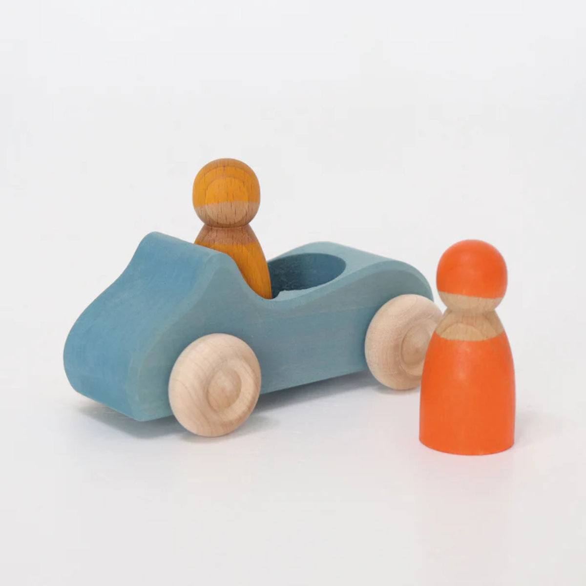 Grimm’s Holzauto Cabrio mit Figuren