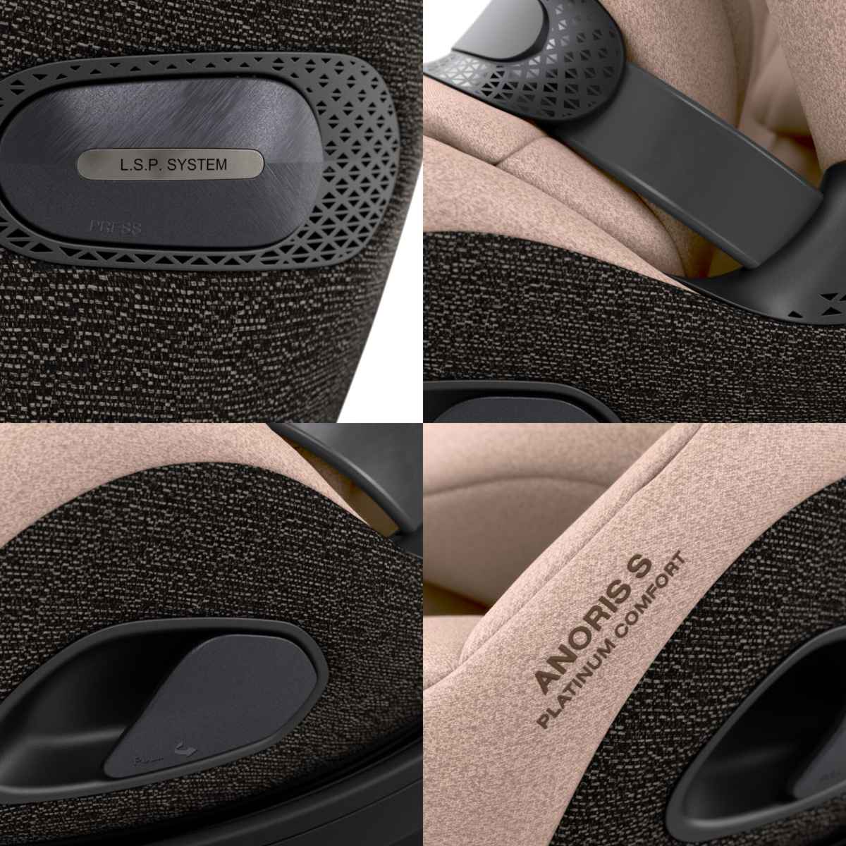 Cybex Anoris S Airbag i-Size Kindersitz (15 Monate–7 Jahre)
