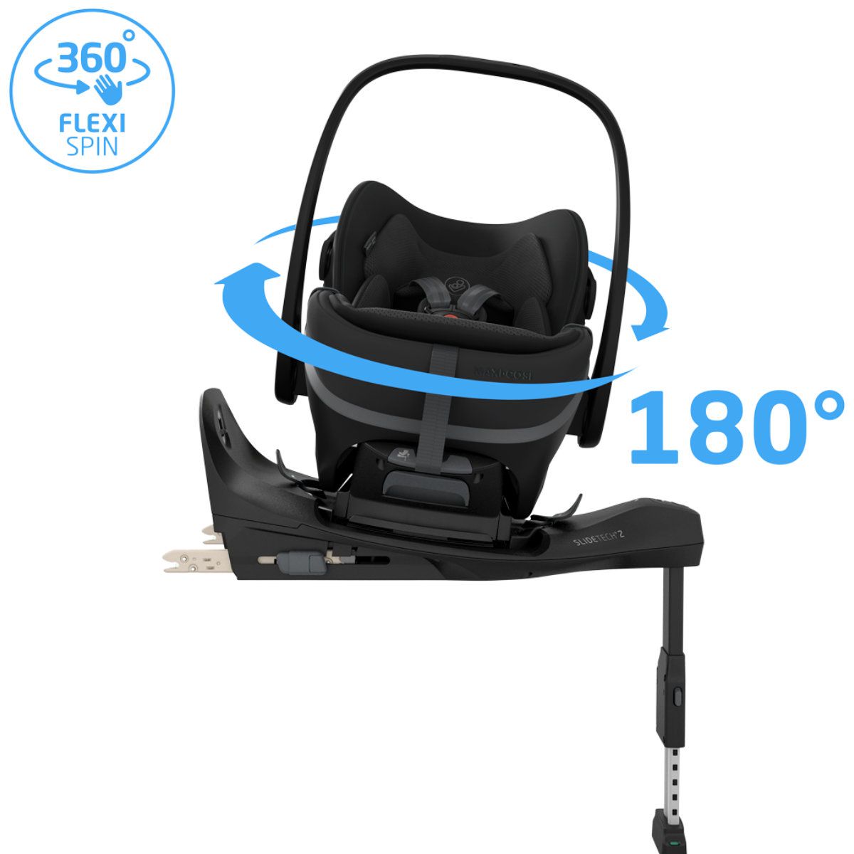 Maxi Cosi Pebble Slide Pro + FamilyFix Slide Pro