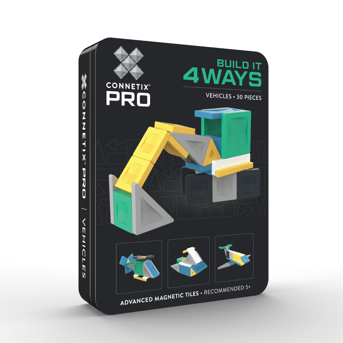 Connetix PRO Vehicles Pack – Magnetbausteine – 30 Teile