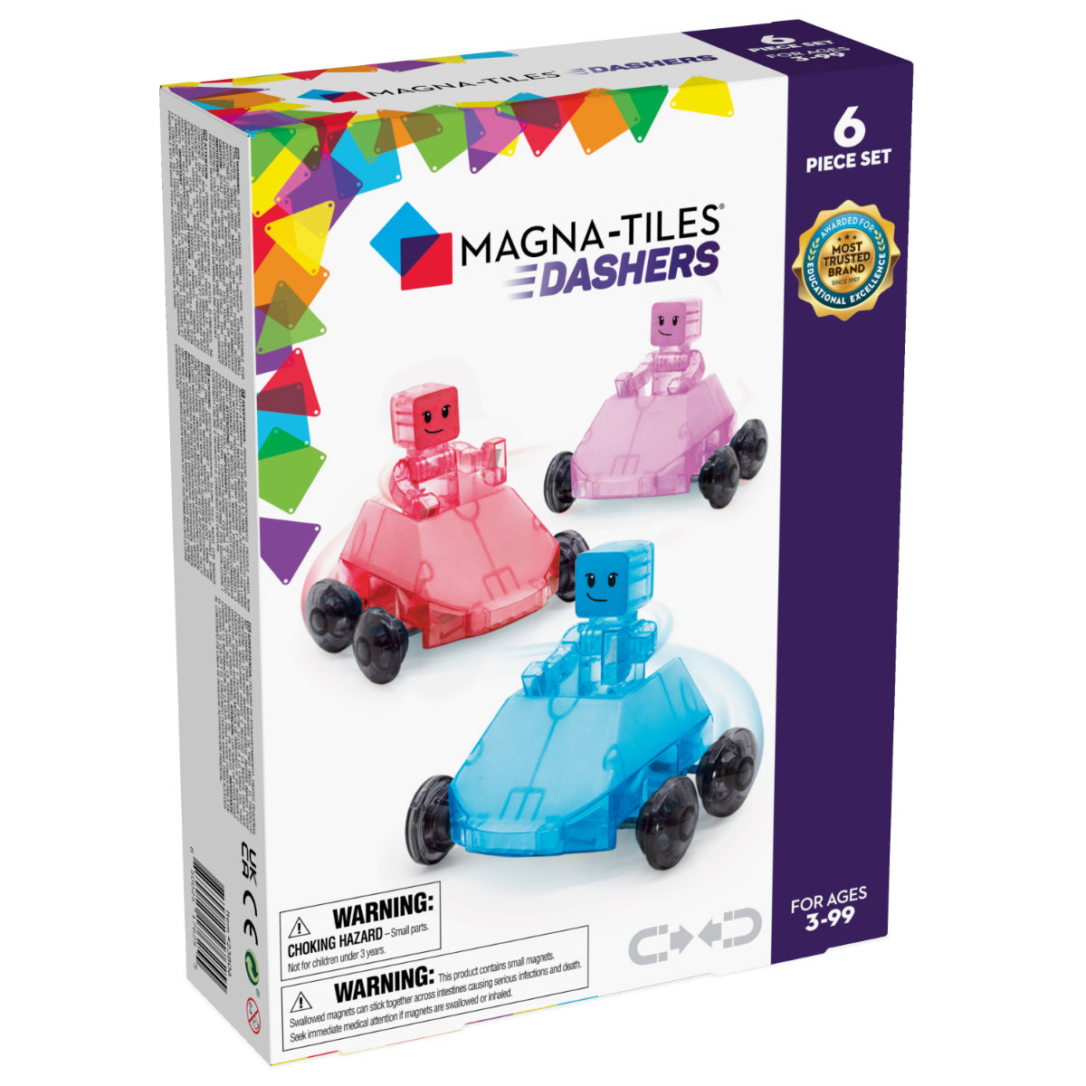 Magna-Tiles Dashers - 6 Teile