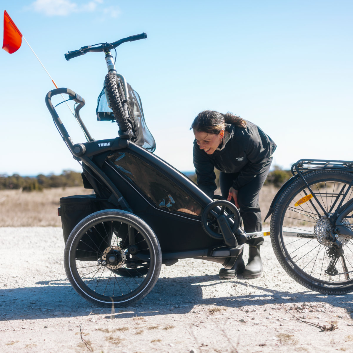 Thule Chariot 2 Fahrradhalter für 12 Zoll Laufrad
