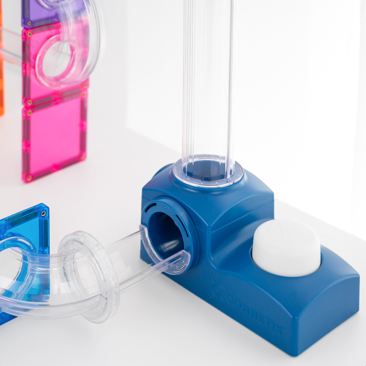 Connetix Ball Run Launcher Kugelbahn Set - 47 Teile
