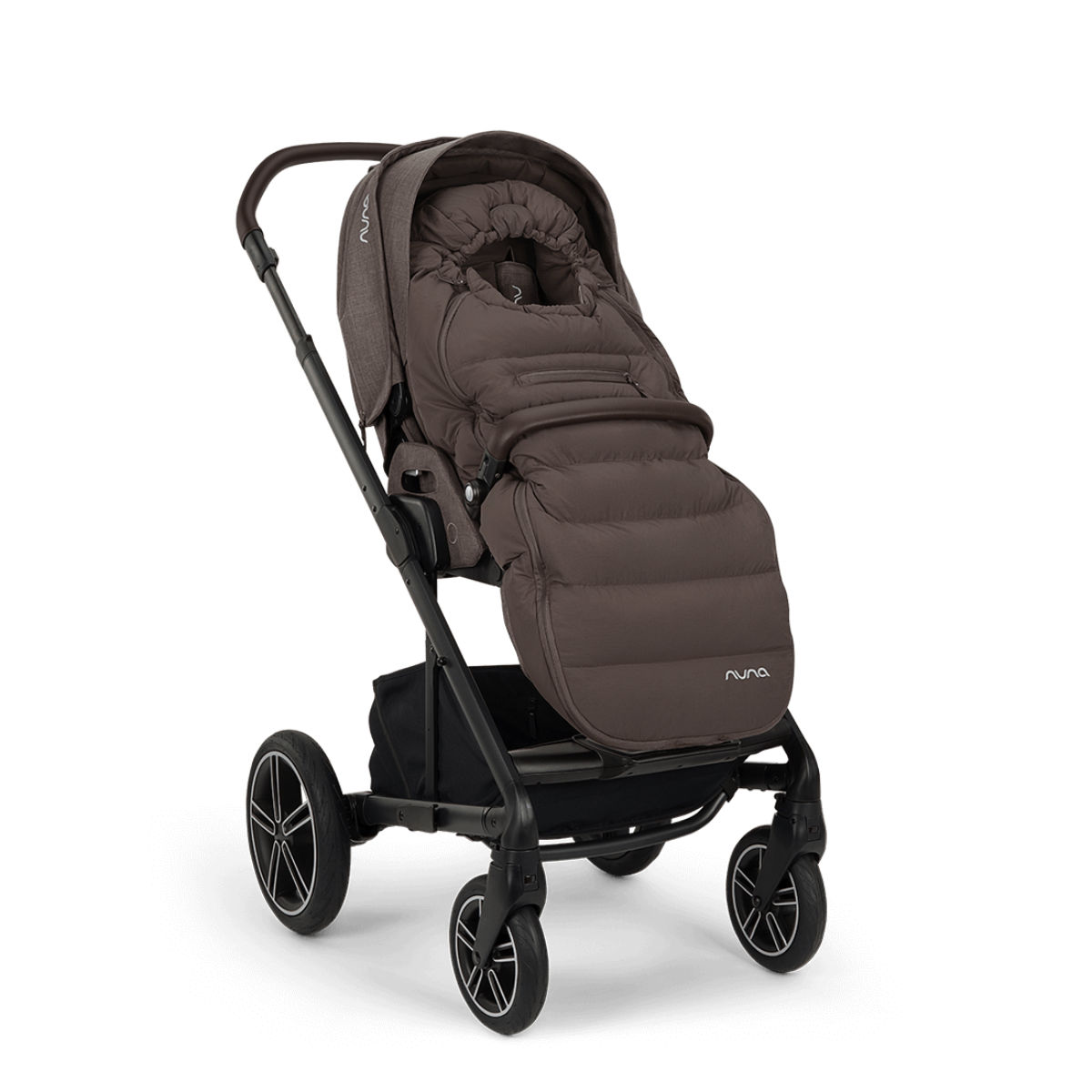 Nuna Kinderwagen Winter-Zubehör aus Merinowolle (Fußsack & Handschuhe)