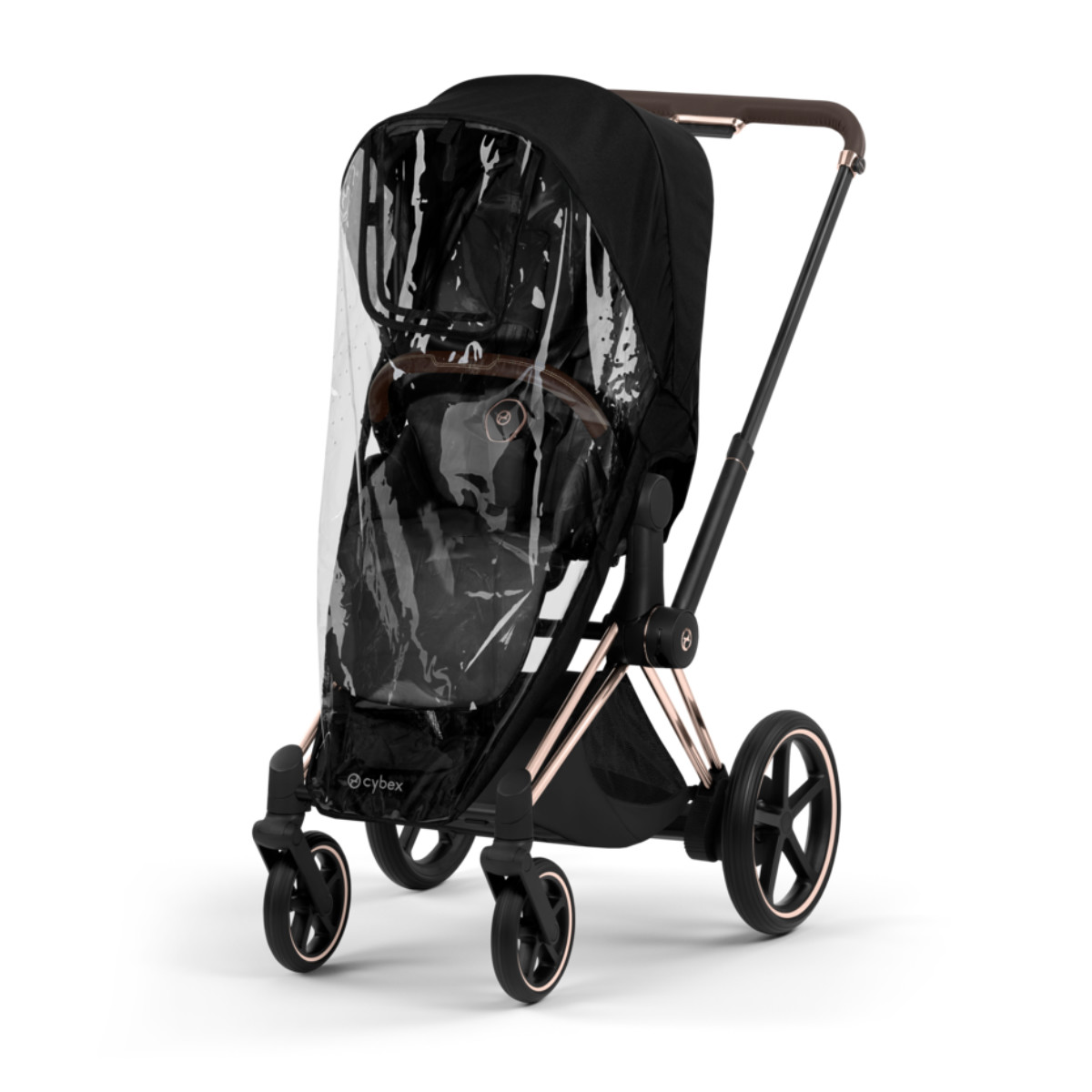 Cybex E-Priam 5 Style Kinderwagen Set 3 in 1 inkl. Cloud T i-Size Babyschale