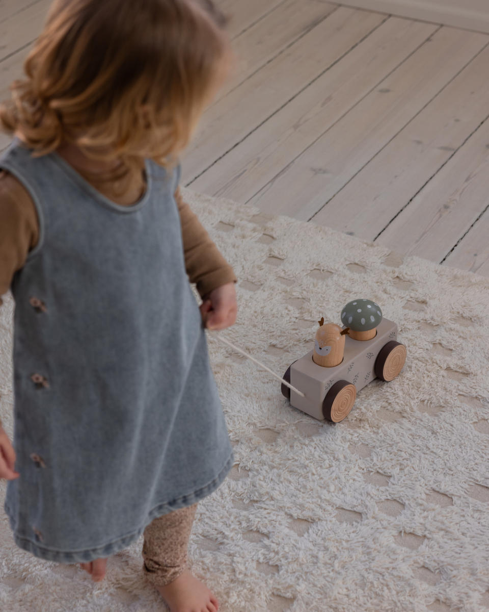 Sebra Nachziehtier mit Pop-up, Woodland