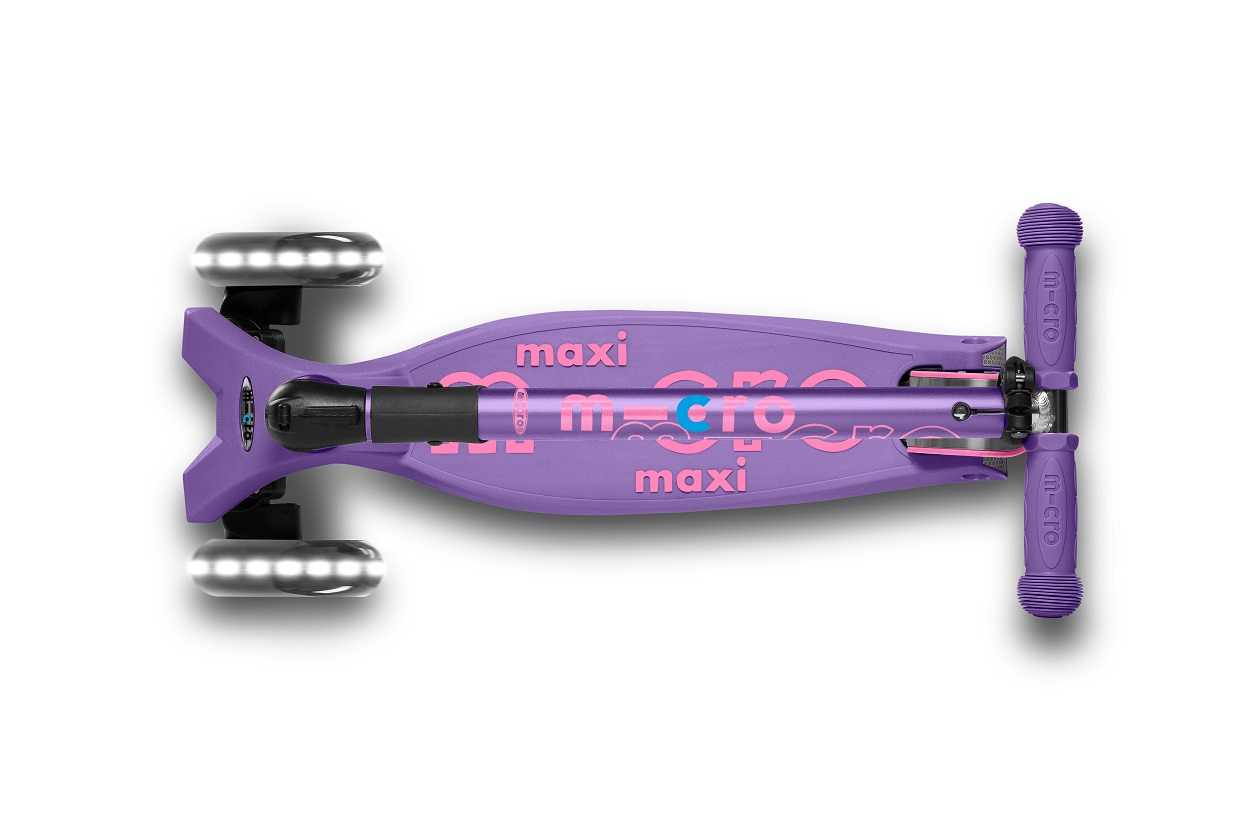 Maxi Micro Deluxe Faltbar mit LED Räder