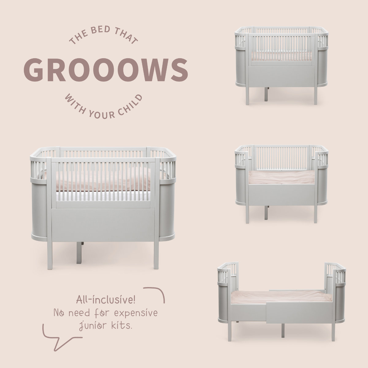 Sebra Babyzimmer L-Set