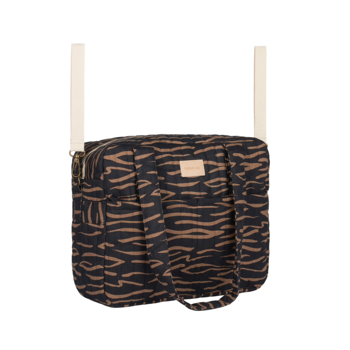 Nobodinoz HYDE PARK wasserdichte Wickeltasche 38x33x16 cm