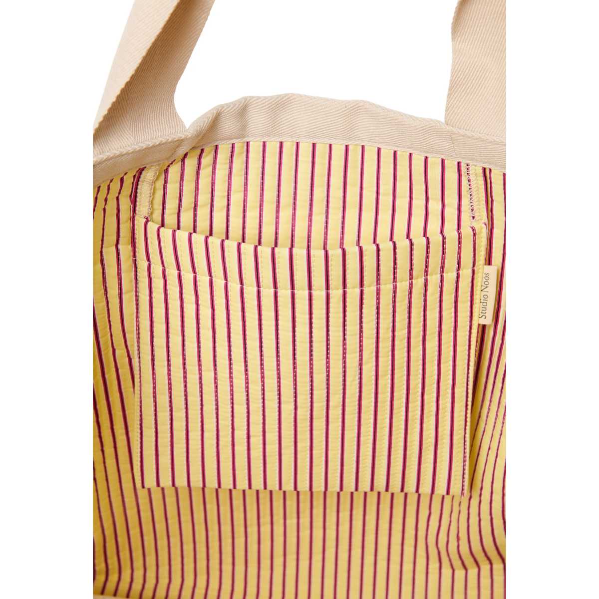 Studio Noos Poplin Stripe Strandtasche 70x46 cm