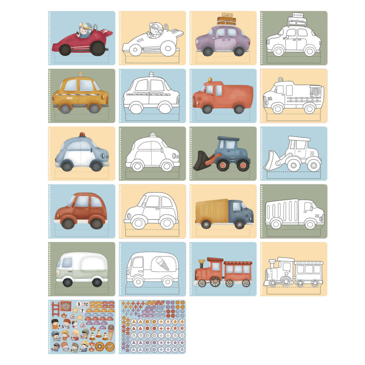Little Dutch Bastelbuch mit Schere