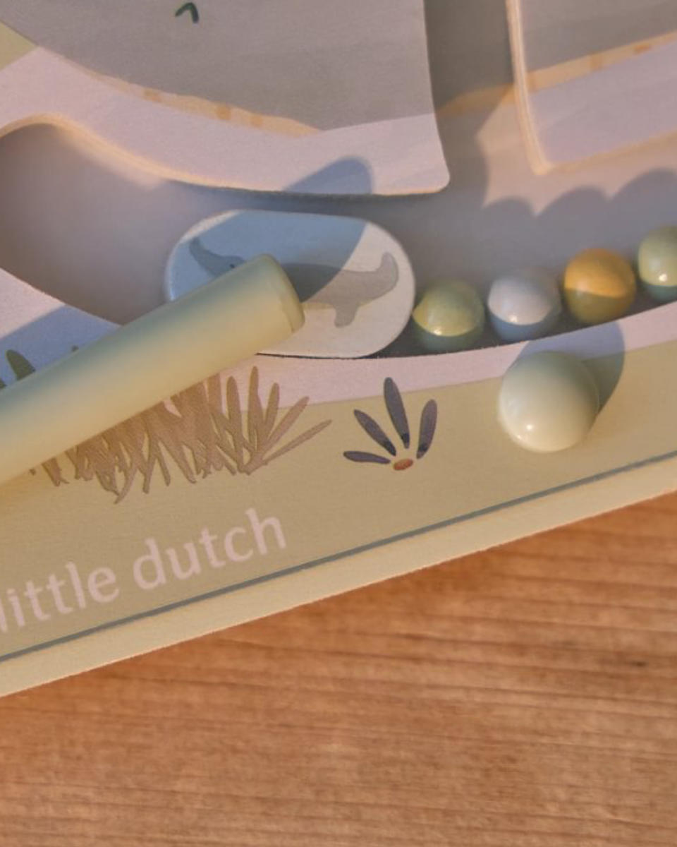 Little Dutch Magnet-Labyrinth aus Holz – Safari Friends FSC