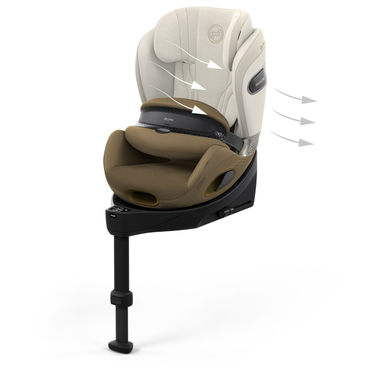 Cybex Anoris S Airbag i-Size Kindersitz (15 Monate–7 Jahre)