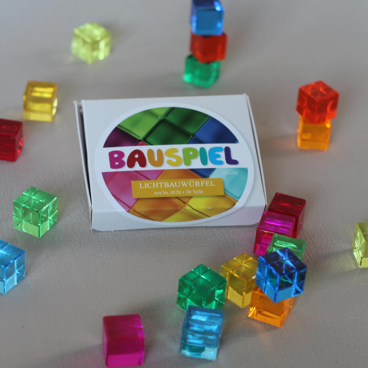 Bauspiel Lichtbauwürfeln 20-teilig
