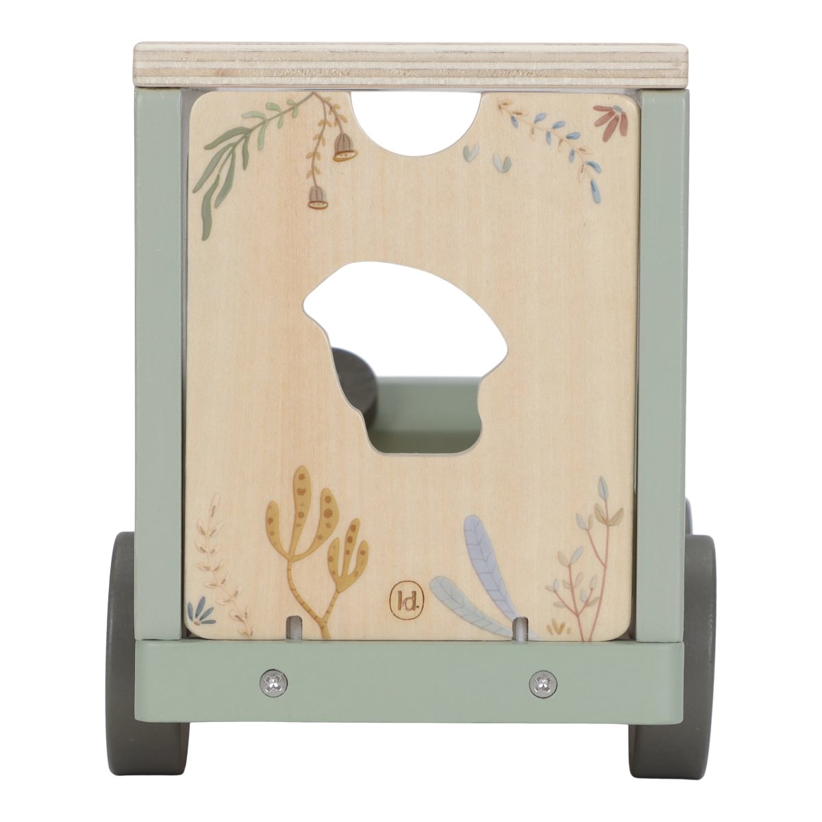 Little Dutch Formensortierer Auto aus Holz – Safari Friends FSC