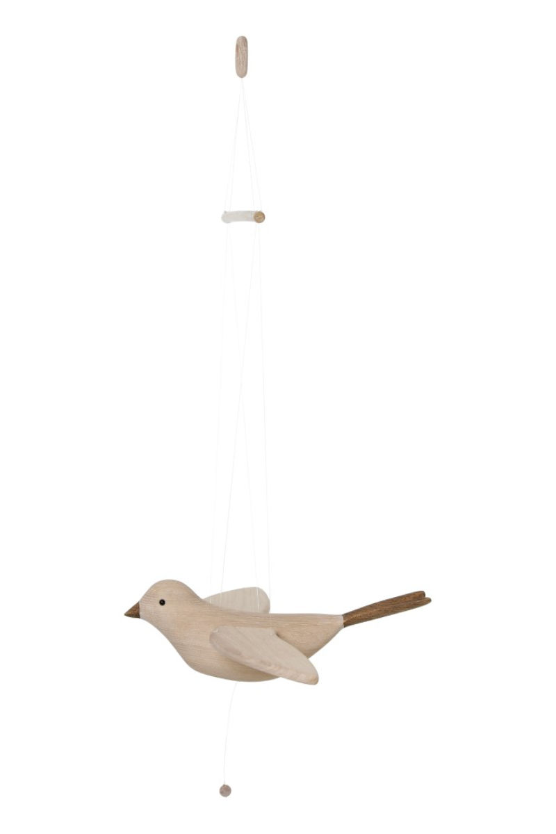 KAS Kopenhagen Vogel-Mobile aus Eiche