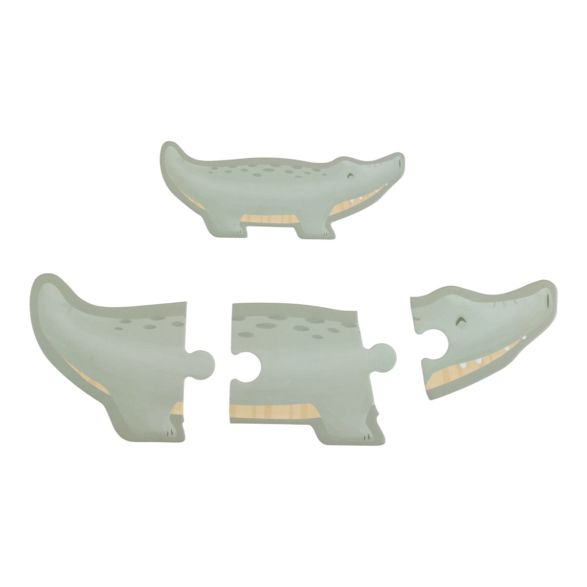 Little Dutch Puzzle 6er-Set – Safari Friends FSC