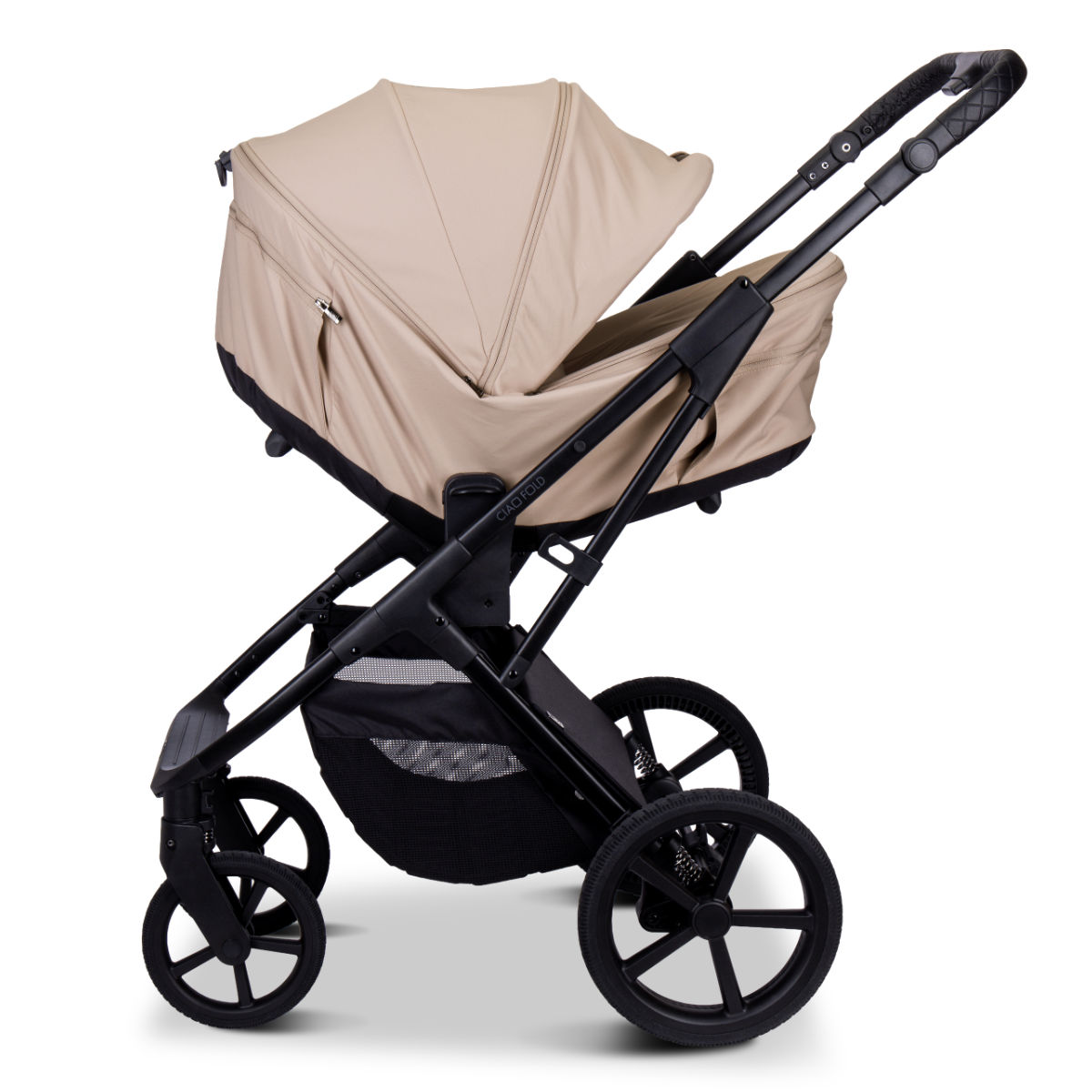 Moon Ciao Fold Kinderwagen Set 3 in 1 mit Maxi Cosi Coral Slide Pro i-Size