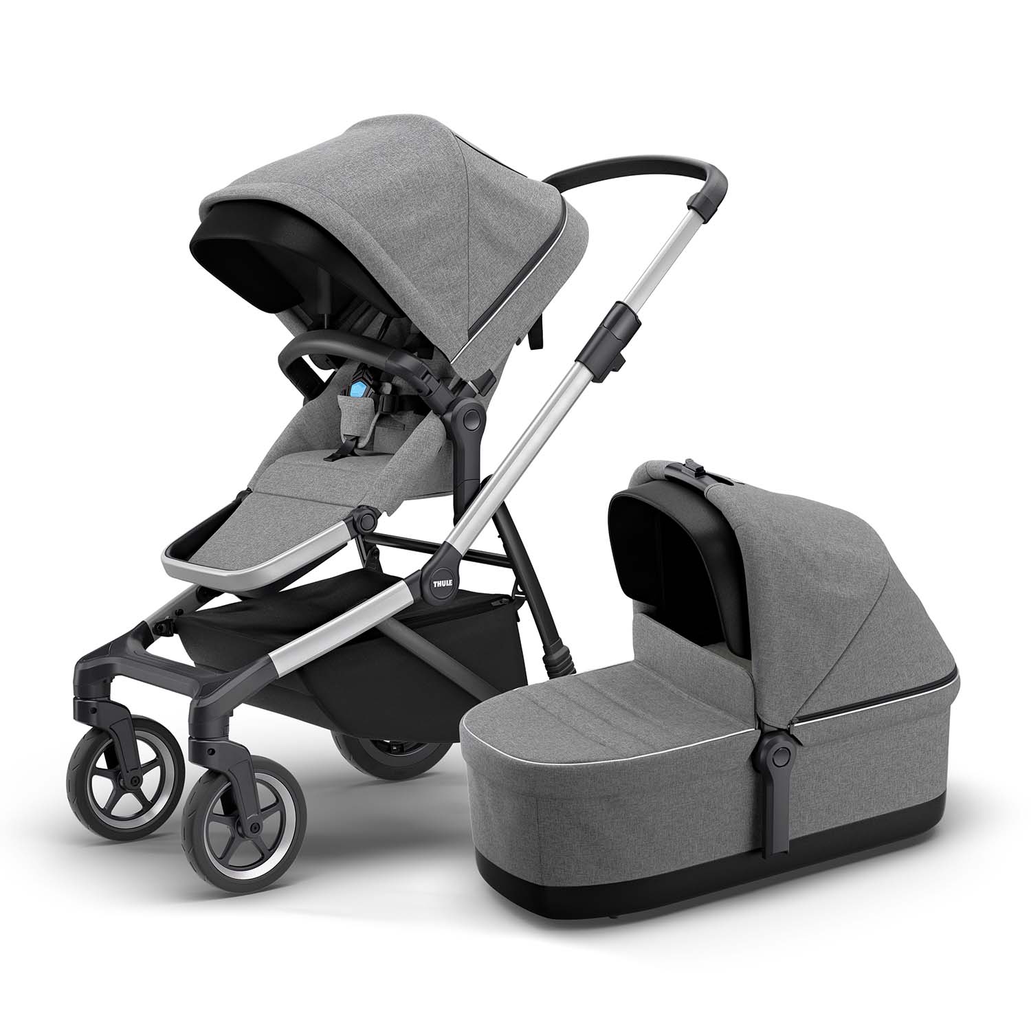 Thule Sleek Kombikinderwagen + Gratis Fußsack