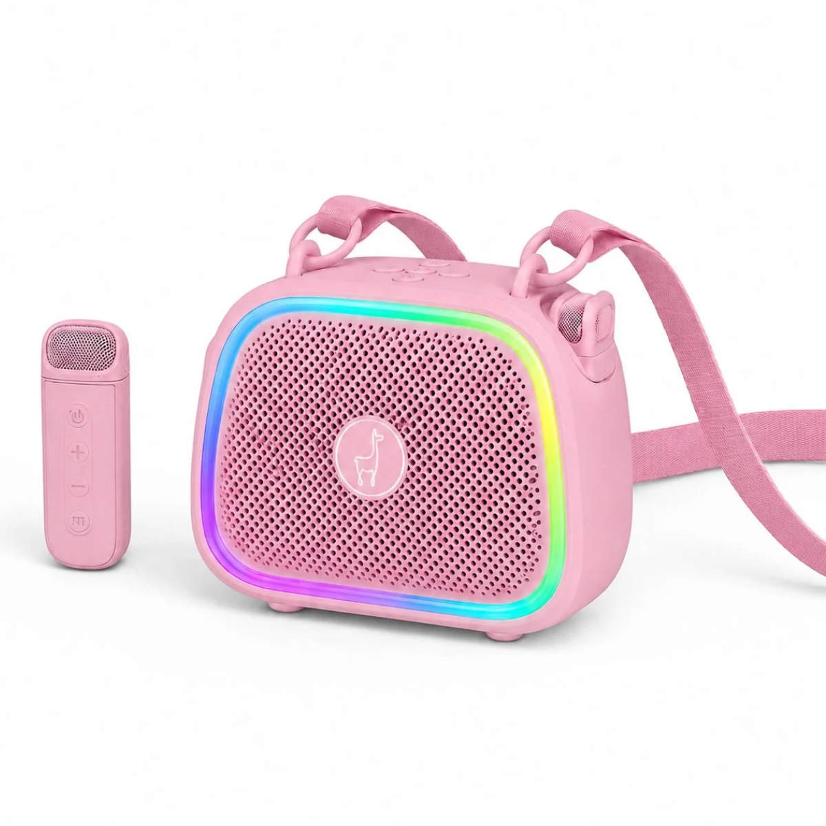 Lalarma Star Karaoke-Set für Kinder – mit Licht & 2 kabellosen Mikrofonen