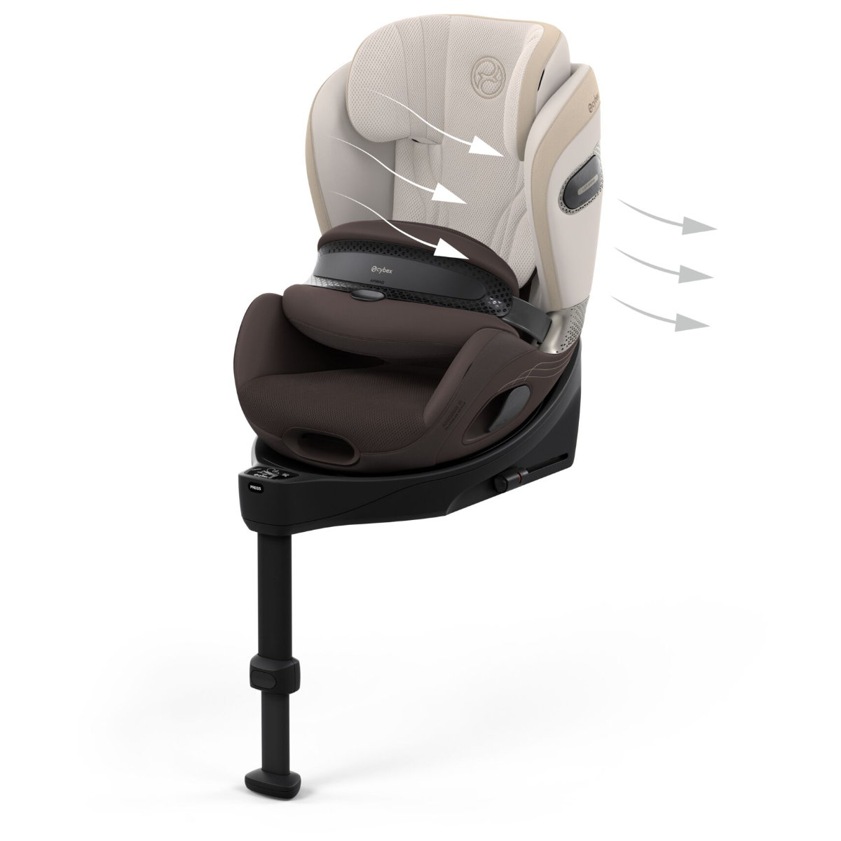 Cybex Anoris S Airbag i-Size Kindersitz (15 Monate–7 Jahre)