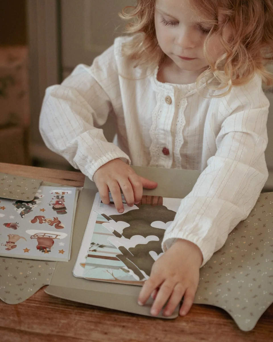 Little Dutch Sticker Buch Weihnachten