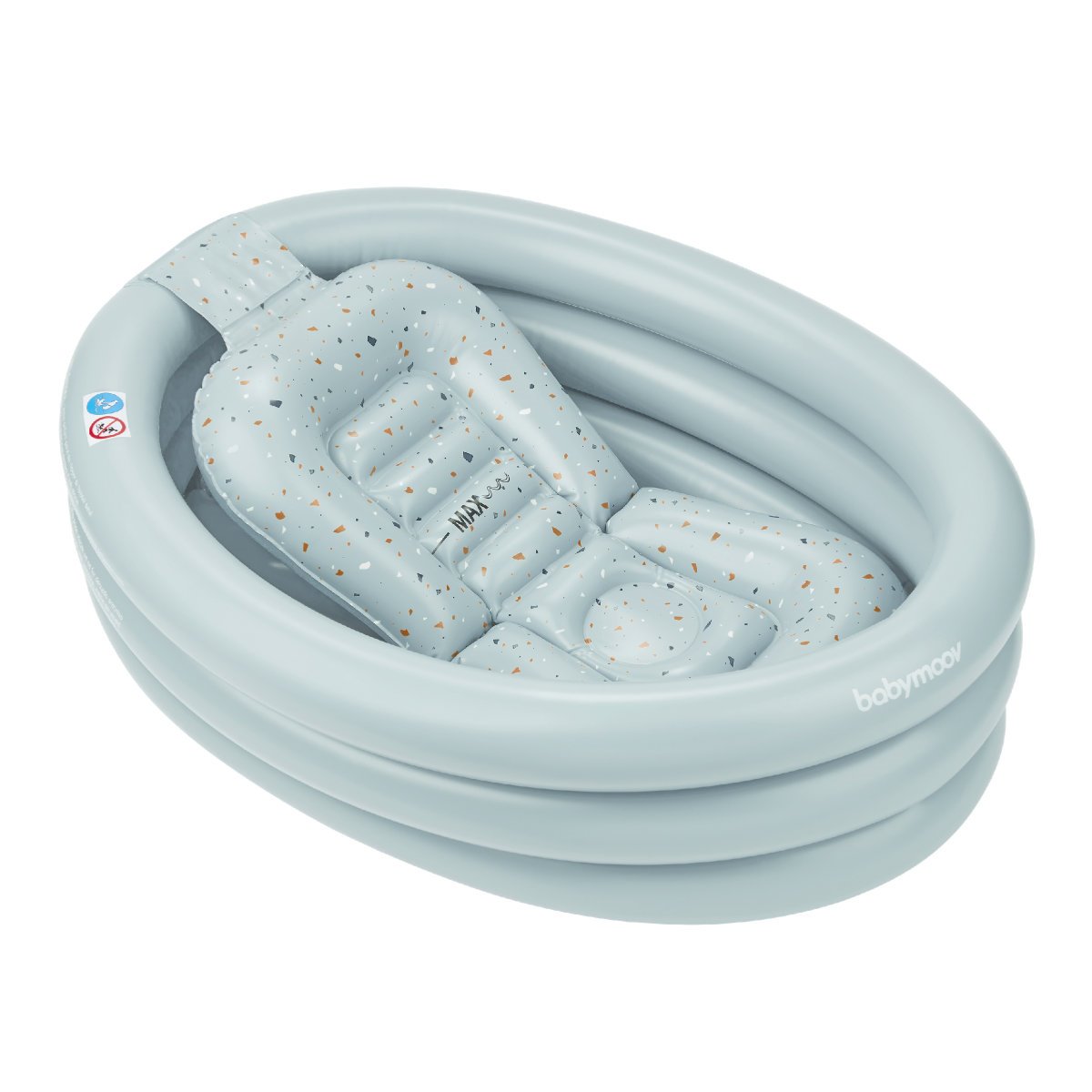 Babymoov 2-in-1 aufblasbare Badewanne & Planschbecken