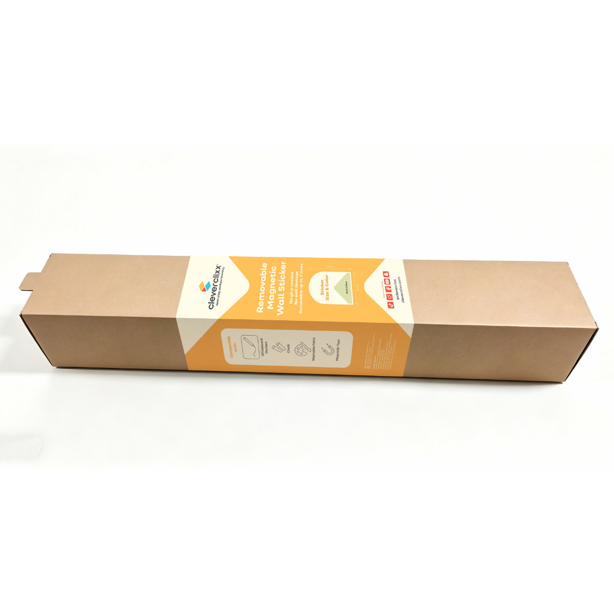 Cleverclixx Magnetwand 95 × 75 cm