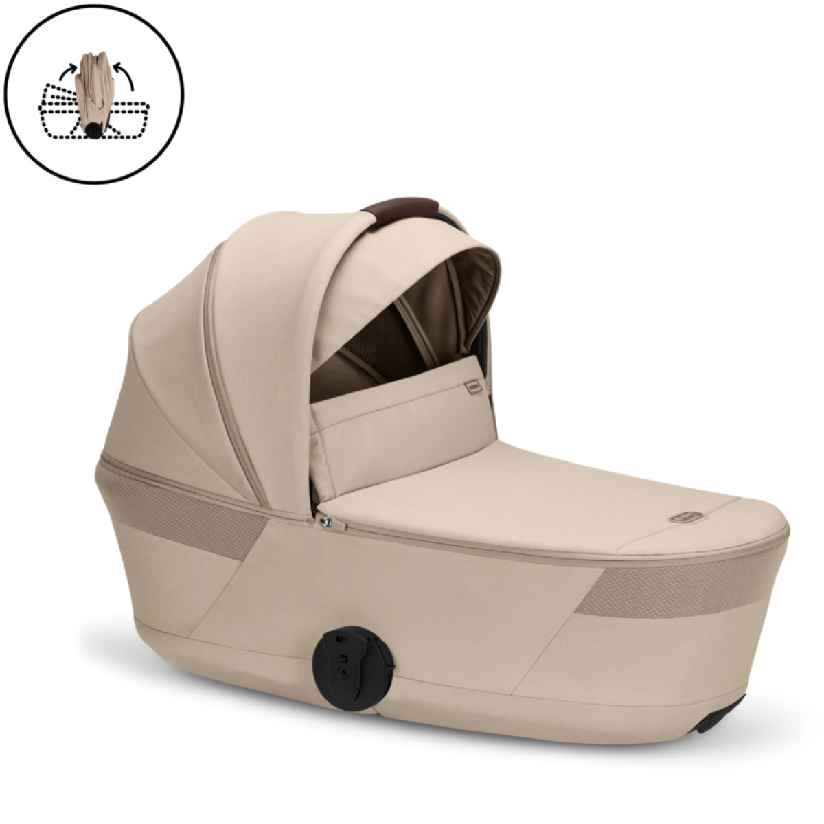 Cybex Balios S Lux Kombikinderwagen mit faltbarer Babywanne