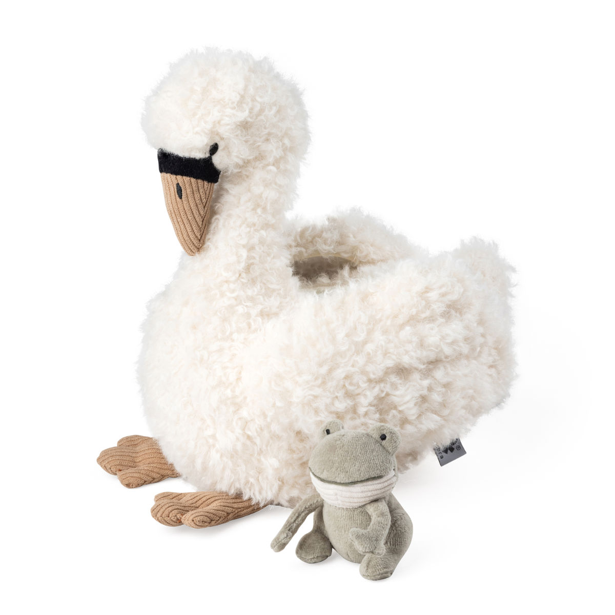 Sebra Aktivitätsspielzeug, Schwan