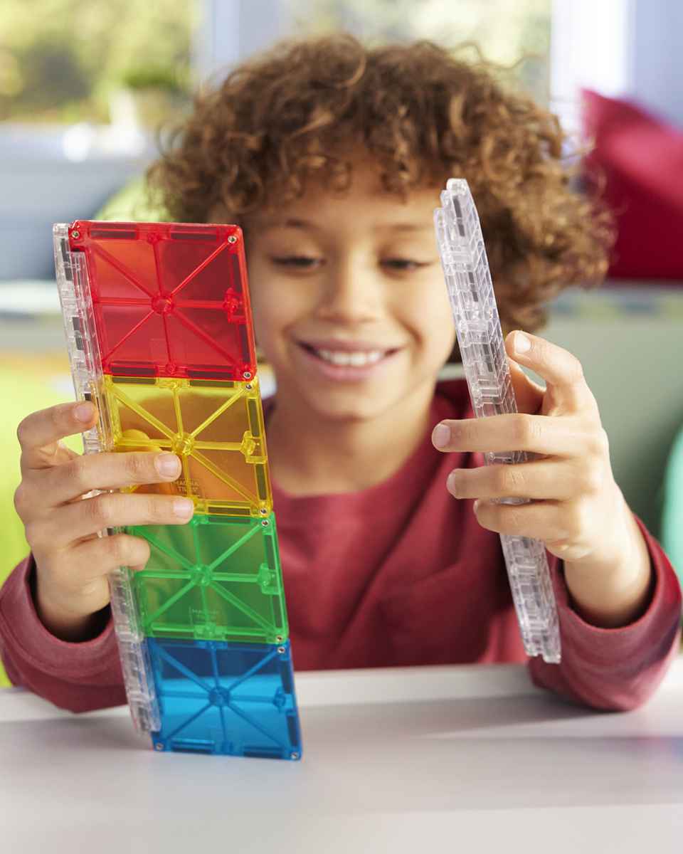Magna-Tiles Rail Racers - 8 teiliges Erweiterungsset