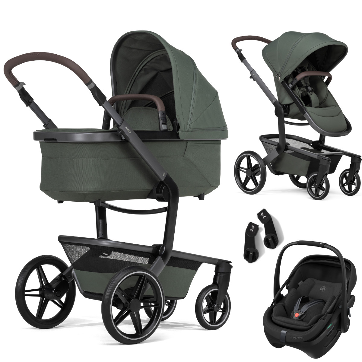 Joolz Day5 Kinderwagen Set 3 in 1 inkl. Maxi Cosi-Coral Slide Pro