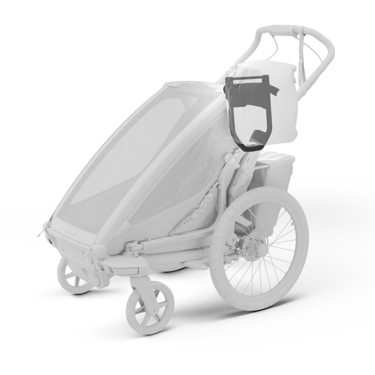 Thule Chariot 2 Gepäcktaschen-Adapter – 2er-Pack