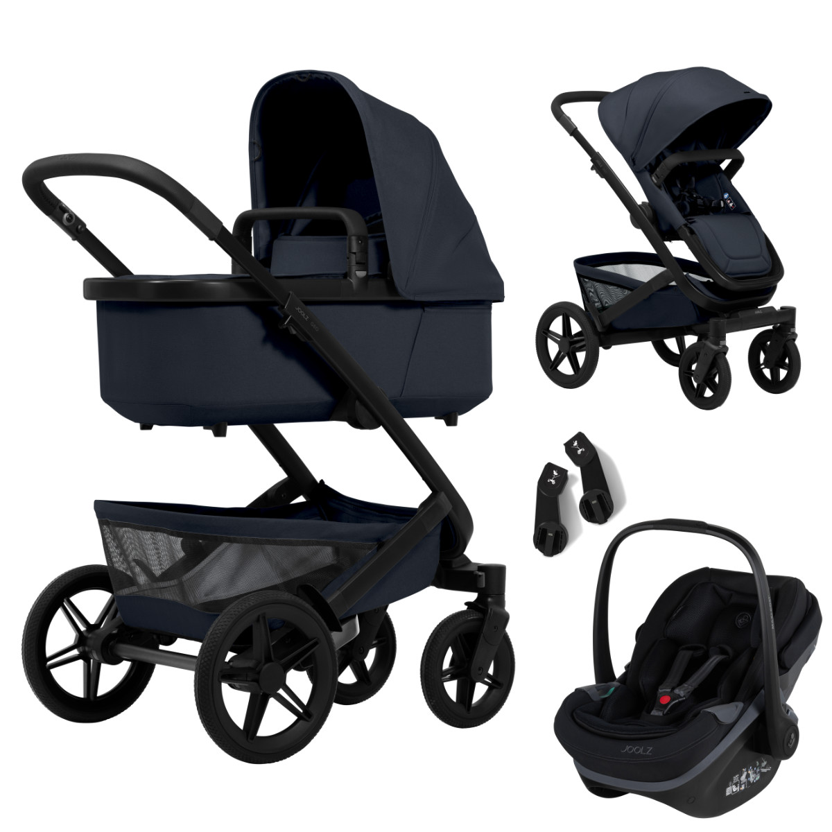 Joolz Geo5 Kinderwagen Set 3 in 1 inkl. Joolz x Maxi-Cosi Pebble Slide Pro i-Size Babyschale