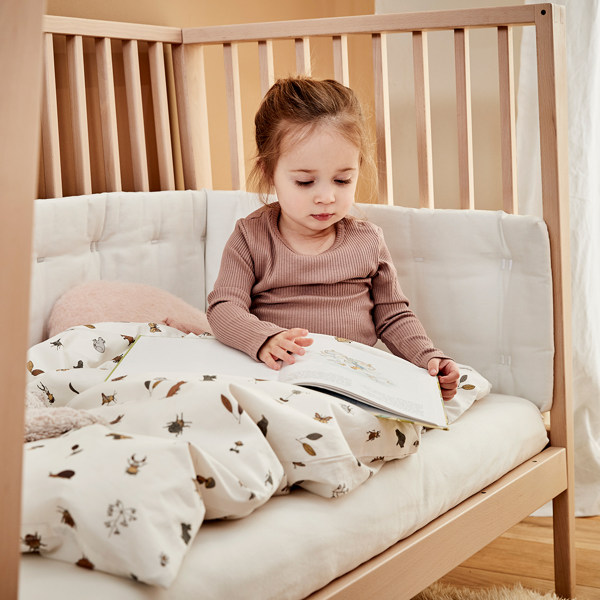 Leander Laken für Classic Juniorbett, 2 Stk.