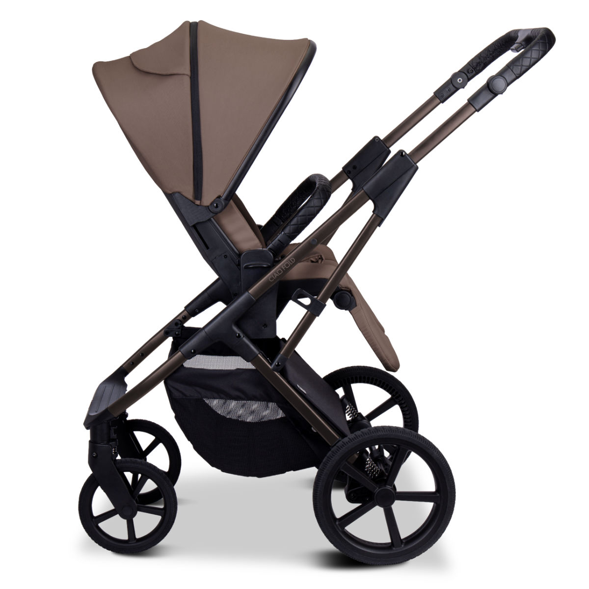 Moon Ciao Fold Kinderwagen Set 3 in 1 mit Nuna ARRA Flex i-Size Babyschale